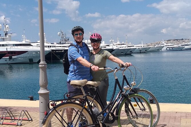 Athens Coastal Bike tour and Swimming Adventure - Kalamaki Beach and Alimos Marina