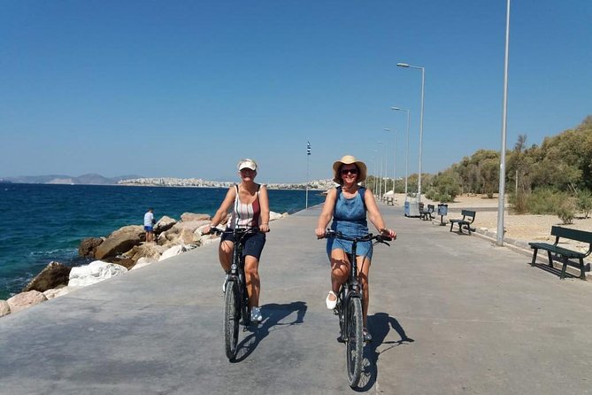 Athens Coastal Electric Bike Tour - Flisvos Marina and the first taste of the coast