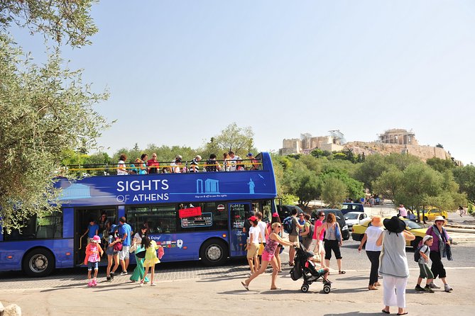 Athens Combo: Hop-on Hop-off Bus & Cape Sounion Sunset Tour - Arriving at the Temple of Poseidon