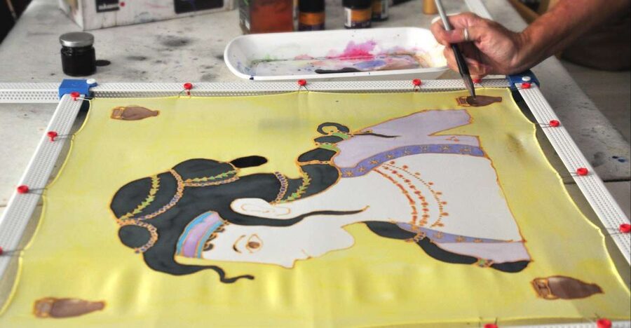 Athens: Create your own Greek Silk Scarf Souvenirs - Is $88 a fair price?