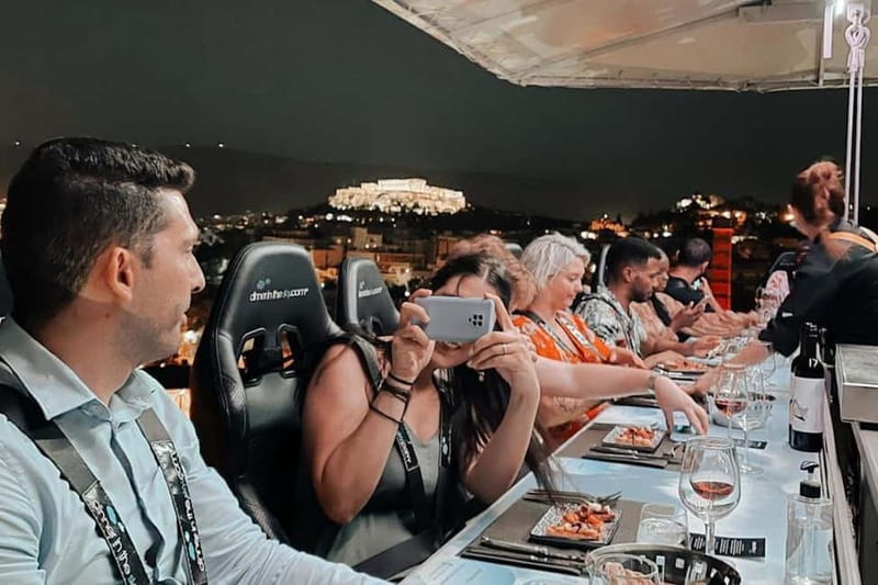Athens: Dinner in the Sky Experience - Choosing sunset or starlight