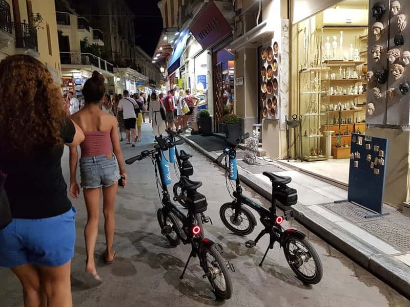 Athens: Discover the City Electric Bike Night Tour - Starting with Athens Trilogy and the Academy
