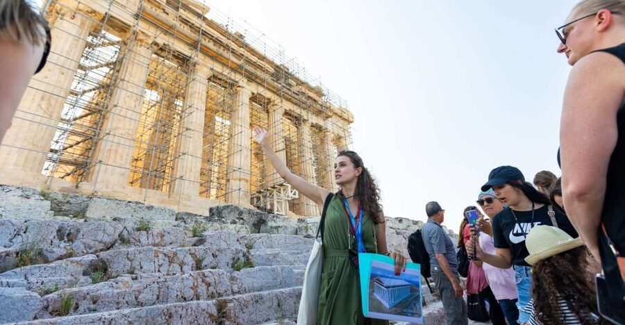 Athens: Early Morning Guided Tour to Acropolis and Museum - Starting near Hadrian’s Arch and the south slope