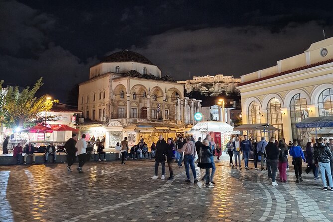 Athens Evening Food Tour - Starting in Monastiraki with souvlaki or gyros