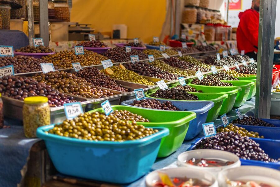 Athens: Food Market Visit and Cooking Class with Wine - Five Greek dishes, each with a story