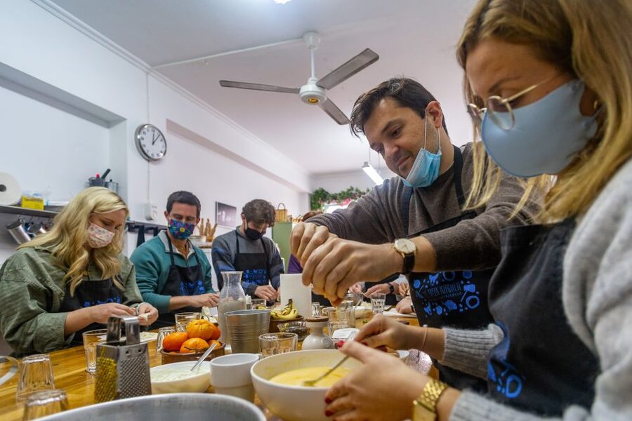 Athens: Food Market Visit and Cooking Class with Wine - Dietary needs and what to arrange early