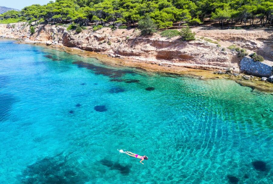 Athens: Full-Day Island Hopping Cruise with Lunch & Transfer - A full day from Athens to the Saronic Gulf