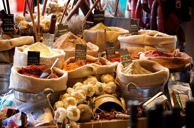 Athens Gourmet Food Small Group Walking Tour - Monastiraki Square starts the tasting trail