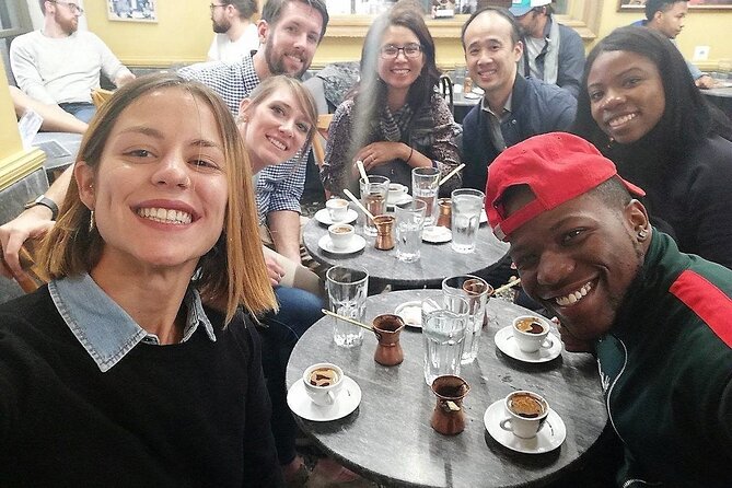 Athens Gourmet Food Small Group Walking Tour - Platia Theatrou shifts from market to small restaurants