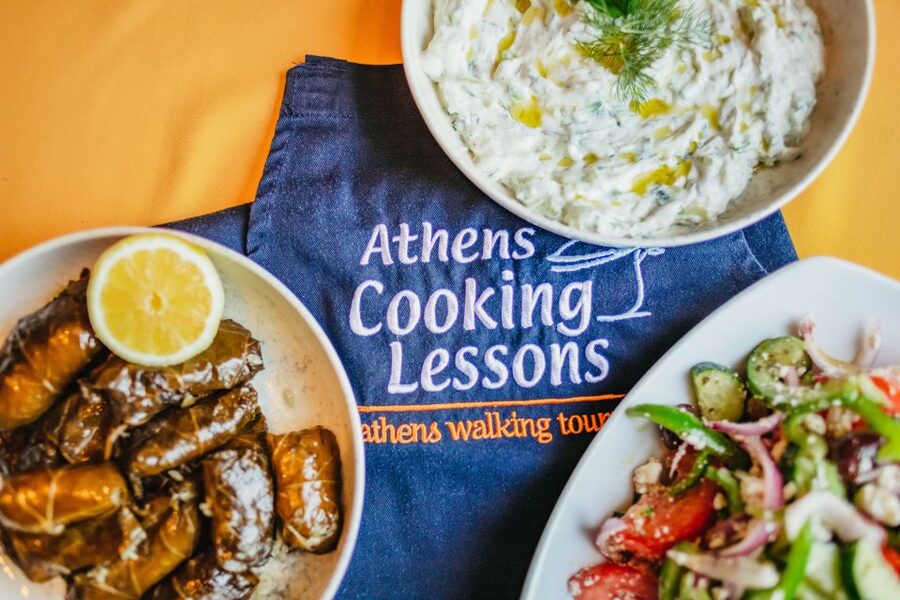 Athens: Greek Cuisine Cooking Class and 3-Course Dinner - What you actually do during the four hours