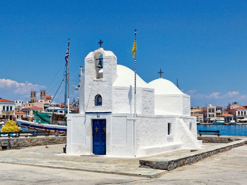 Athens: Guided Day Trip to Aegina Island with Swimming - Meeting at Piraeus and crossing to Aegina
