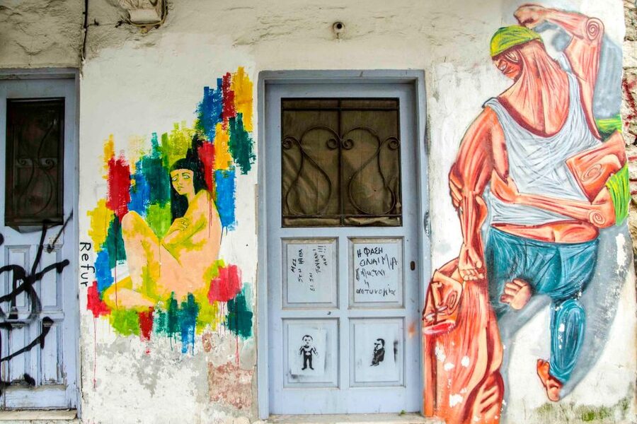 Athens: Guided Street Art Walking Tour - How the tour connects art with modern Greece