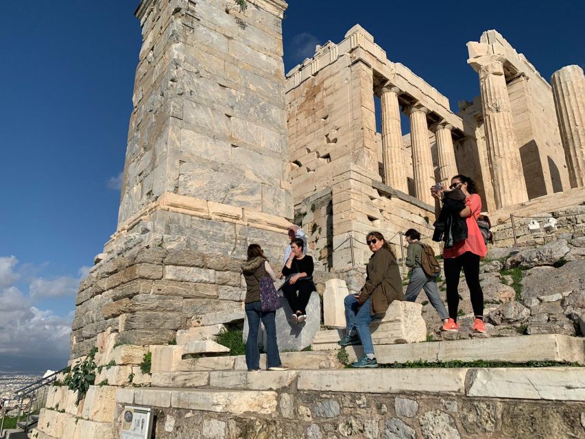 Athens: Guided Tour of Acropolis & Parthenon with Tickets - The Propylaea and the first grand view