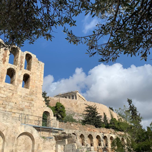 Athens: Guided Tour of Acropolis & Parthenon with Tickets - The Theater of Dionysus on the south slope