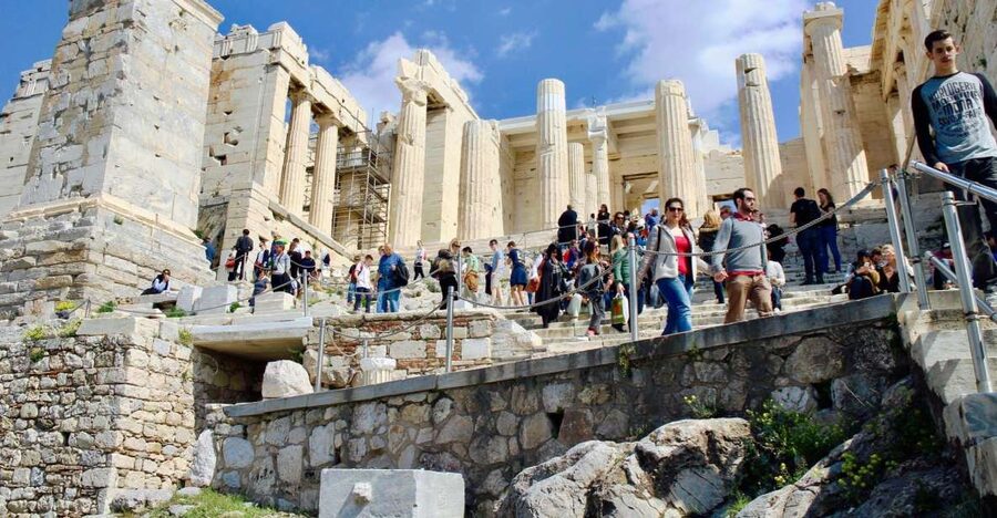 Athens: Guided Tour of Acropolis & Parthenon with Tickets - Climbing the Acropolis hill