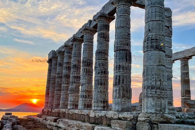 Athens: Half Day Trip To Cape Sounio/Poseidon Temple Semi Private - The Temple of Poseidon above the Aegean