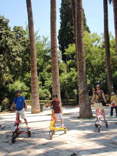 Athens Highlights by Electric Trikke Bike - Why an electric Trikke works well in central Athens