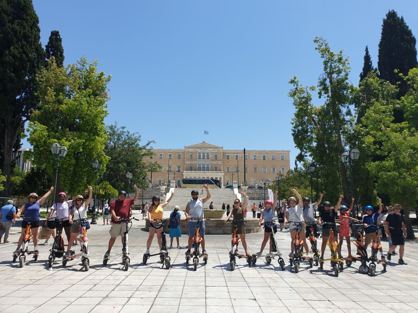 Athens Highlights by Electric Trikke Bike - The National Garden offers a cooler pause