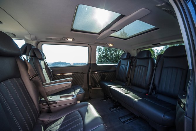 Athens hotels to Piraeus port Private departure transfer - Comfort during the short ride
