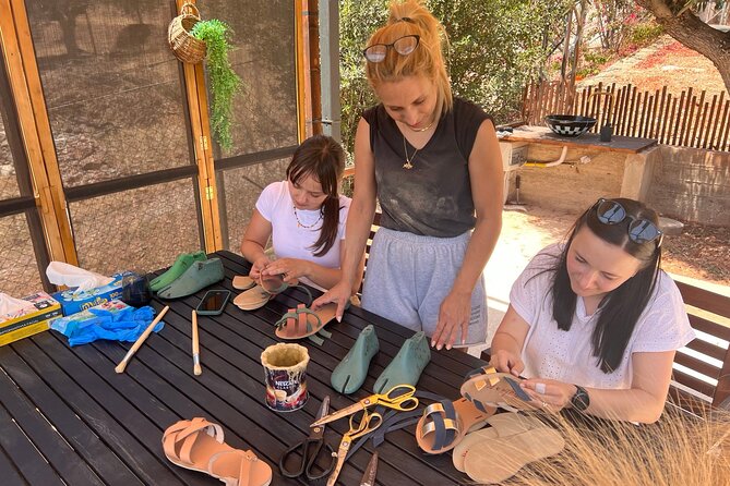 Athens Make Your Own Greek Leather Sandals Workshop - A warm welcome from Marianna and Dimitris