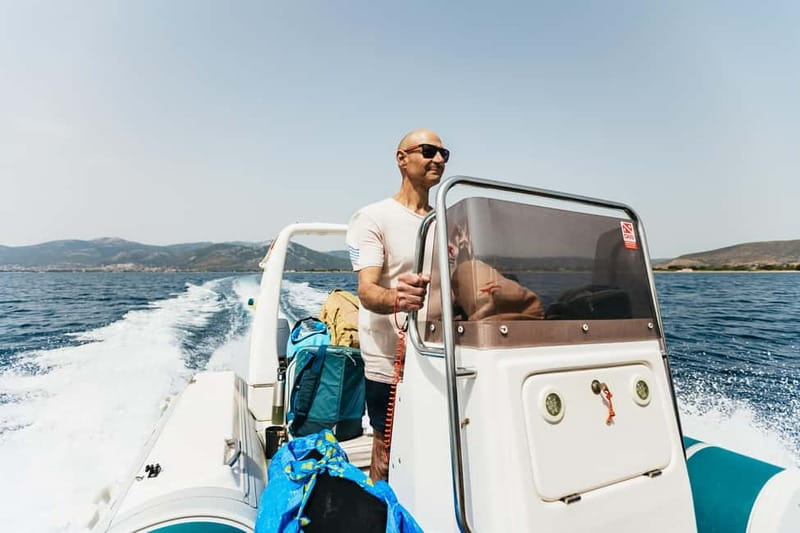 Athens: Marathon Cape and Bay of Schinias Snorkeling Trip - Getting comfortable in the water