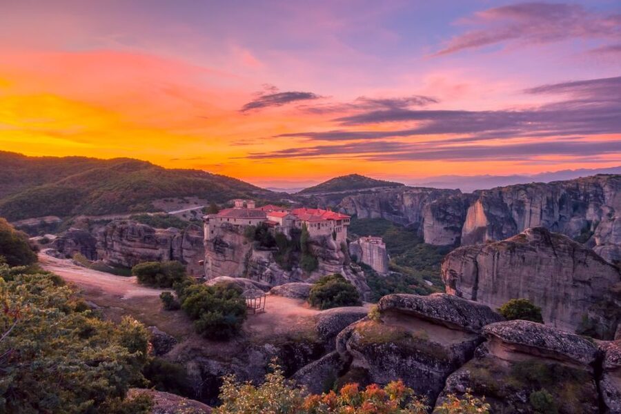 Athens: Meteora 2-Day Trip with Hotel, Sunset & Morning tour - Four monasteries and the meaning behind them
