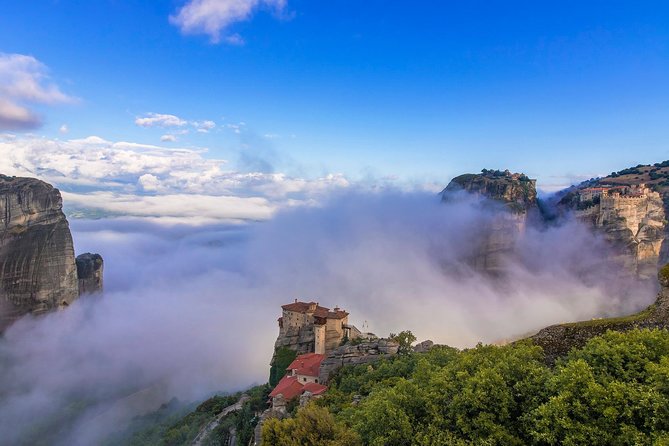 Athens: Meteora Monasteries, Caves & Coastal Stopovers with Lunch - Agios Stefanos, the easiest monastery to enter