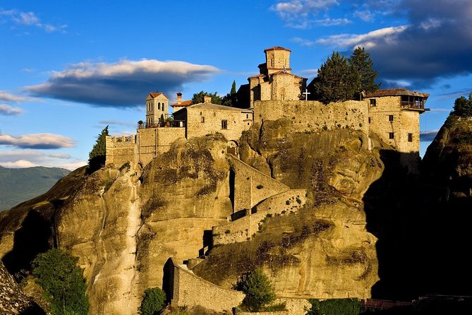 Athens: Meteora Monasteries, Hermit Caves Tour with Pickup - Badovas and the hermits’ cliffside shelters