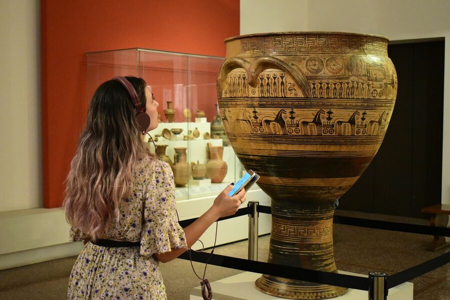 Athens: National Archaeological Museum Ticket & Audio Guide - Marble sculpture, pottery, and everyday Greek life