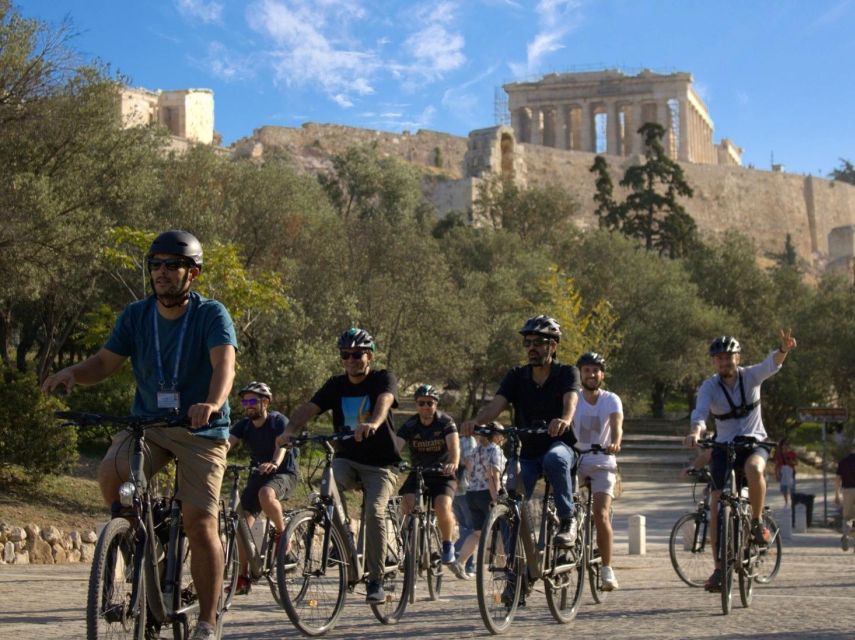 Athens: Old Town Highlights Guided E-Bike Tour - Starting near the Acropolis Metro Station
