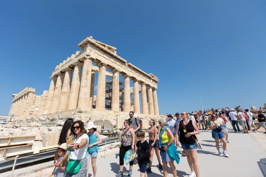 Athens: Panoramic Tour with Guided Acropolis & Museum Visit - Walking from the Acropolis to the museum