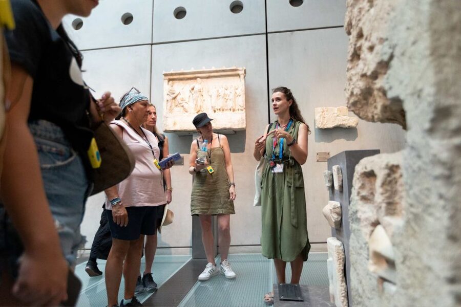 Athens: Panoramic Tour with Guided Acropolis & Museum Visit - Guides and audio equipment