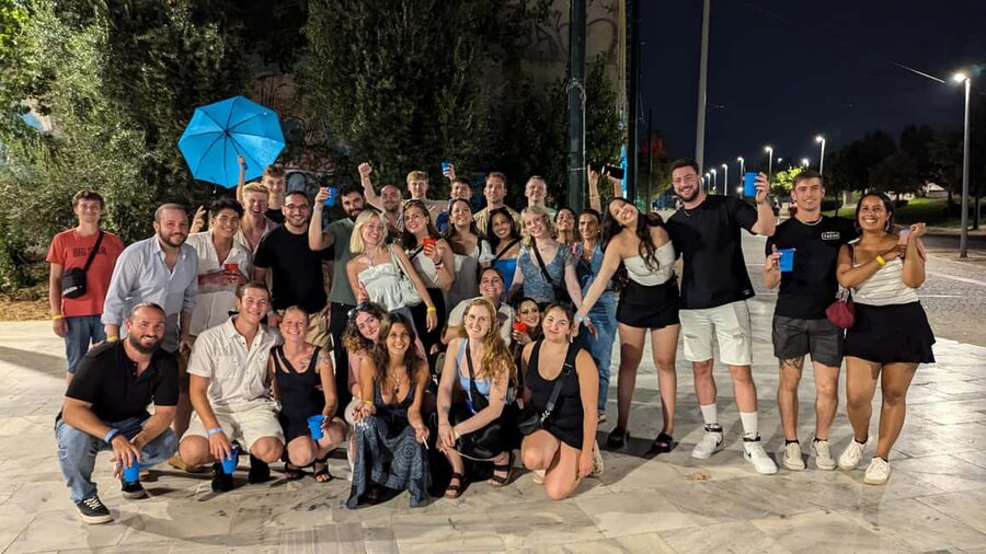Athens Party Pub Crawl with Unlimited Drinks & Club Access - Group size, pace, and comfort
