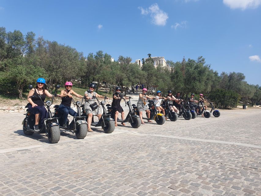 Athens: Premium Guided E-Scooter Tour in Acropolis Area - Key points to know before booking