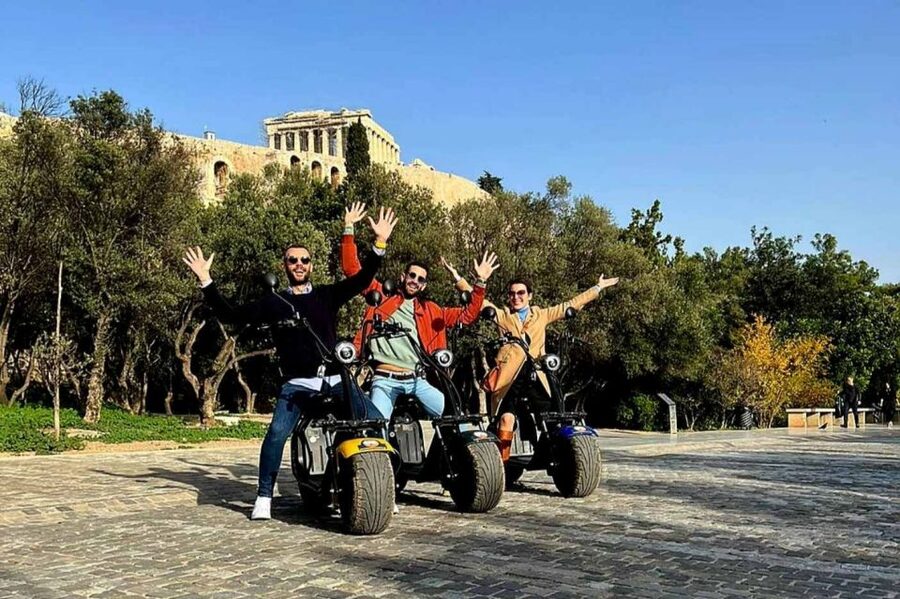 Athens: Premium Guided E-Scooter Tour in Acropolis Area - Why an e-scooter makes sense around the Acropolis