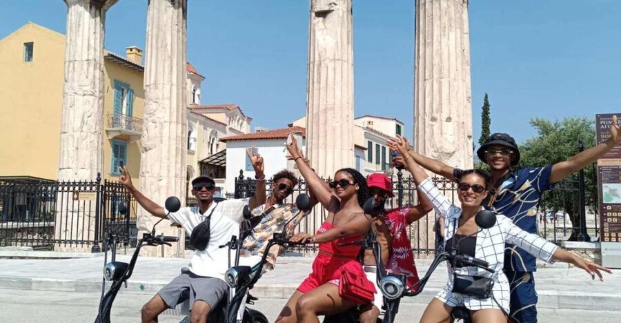 Athens: Premium Guided E-Scooter Tour in Acropolis Area - Odeon of Herodes Atticus: a dramatic first stop