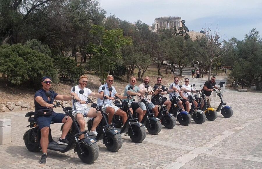 Athens: Premium Guided E-Scooter Tour in Acropolis Area - Thiseio and Kerameikos: two sides of old Athens