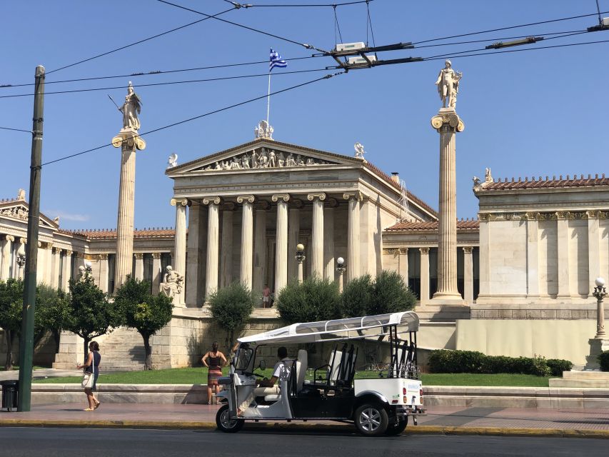 Athens: Private 3-Hour City Tour on Eco-Friendly Tuk Tuk - Key points at a glance