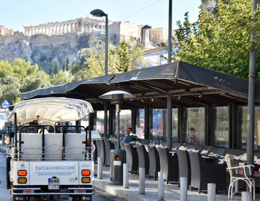 Athens: Private 3-Hour City Tour on Eco-Friendly Tuk Tuk - The climb to Mount Lycabettus