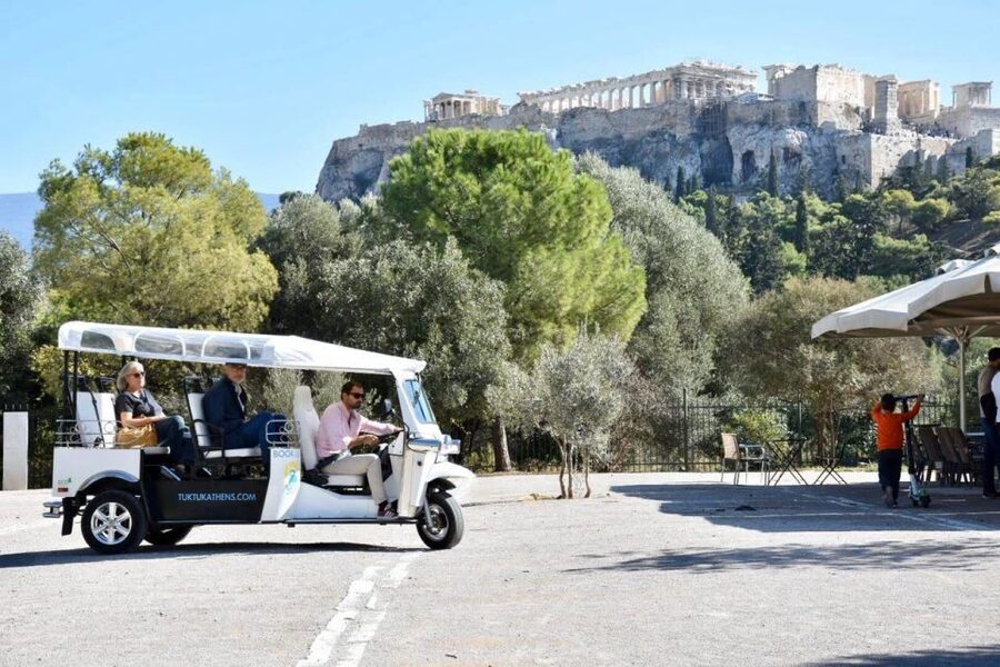Athens: Private 3-Hour City Tour on Eco-Friendly Tuk Tuk - The Panathenaic Stadium, Temple of Zeus, and Hadrian’s Arch