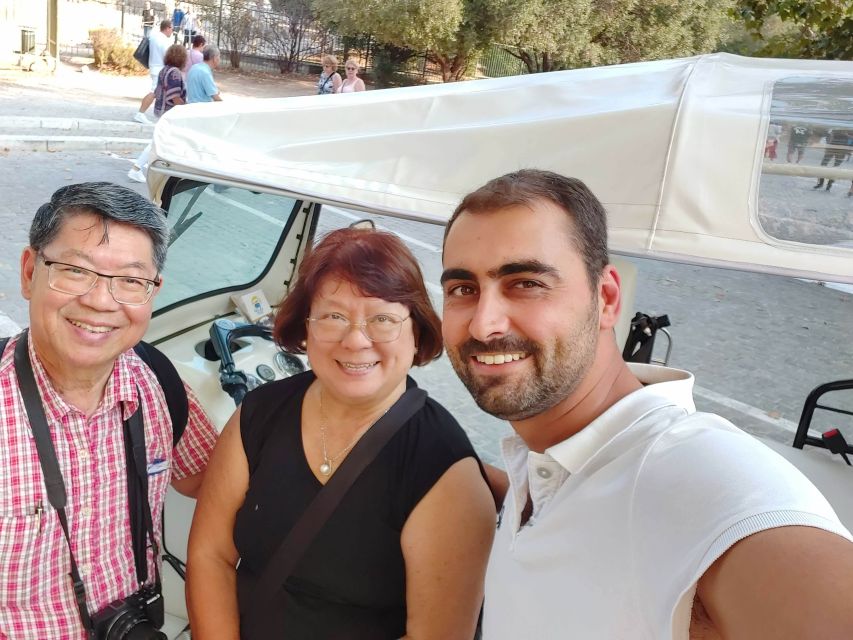 Athens: Private 3-Hour City Tour on Eco-Friendly Tuk Tuk - The Acropolis and the view from below