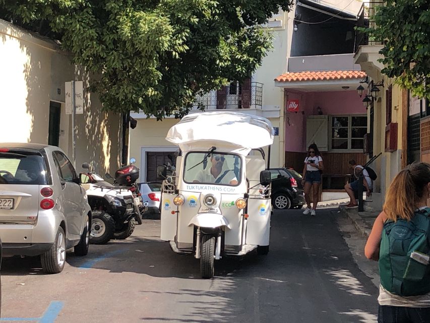 Athens: Private Evening Sightseeing Tour by Electric Tuk-Tuk - Mount Lycabettus and the best city view