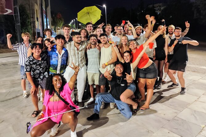 Athens Pub Crawl with 1hr Open Bar & VIP Nightclub Access - Three stops through Psirri or Gazi