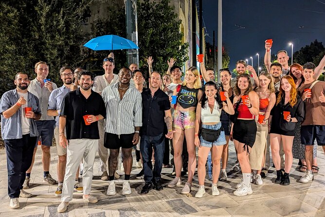 Athens Pub Crawl with 1hr Open Bar & VIP Nightclub Access - Ending with VIP nightclub access