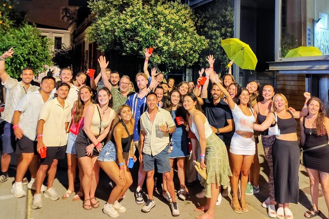 Athens Pub Crawl with 1hr Open Bar & VIP Nightclub Access - What the first bars are like