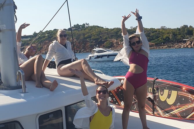 Athens Riviera Catamaran tour with fresh Meal Drinks and Swimming - What to pack for five hours at sea