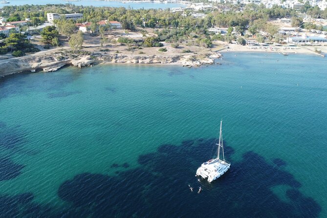 Athens Riviera Private Sail Catamaran with Meal and Wine - What the Crew Adds