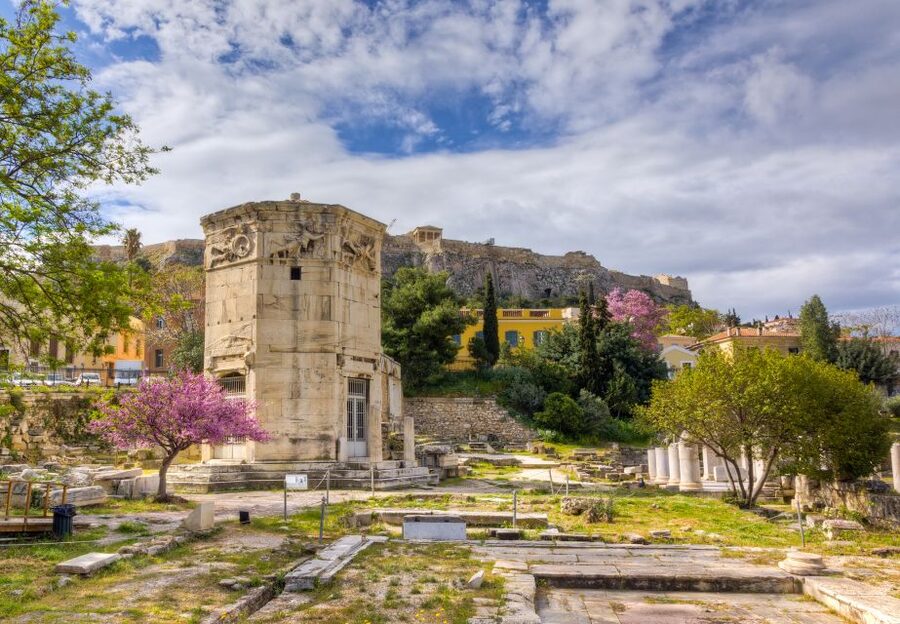 Athens: Roman Agora E-Ticket and Audio Guide - The Gate of Athena Archegetis begins the visit