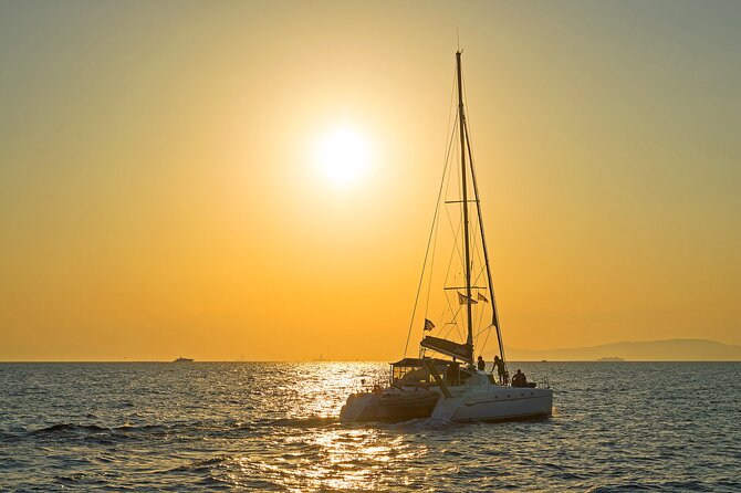 Athens Semi Private Sunset Catamaran Cruise with meal & drinks - Kavouri and Hydrousa: the quieter second stop