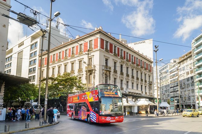 Athens Shore Excursion: Athens and Piraeus Hop-On Hop-Off Bus Tour - Temple of Zeus and the central monuments